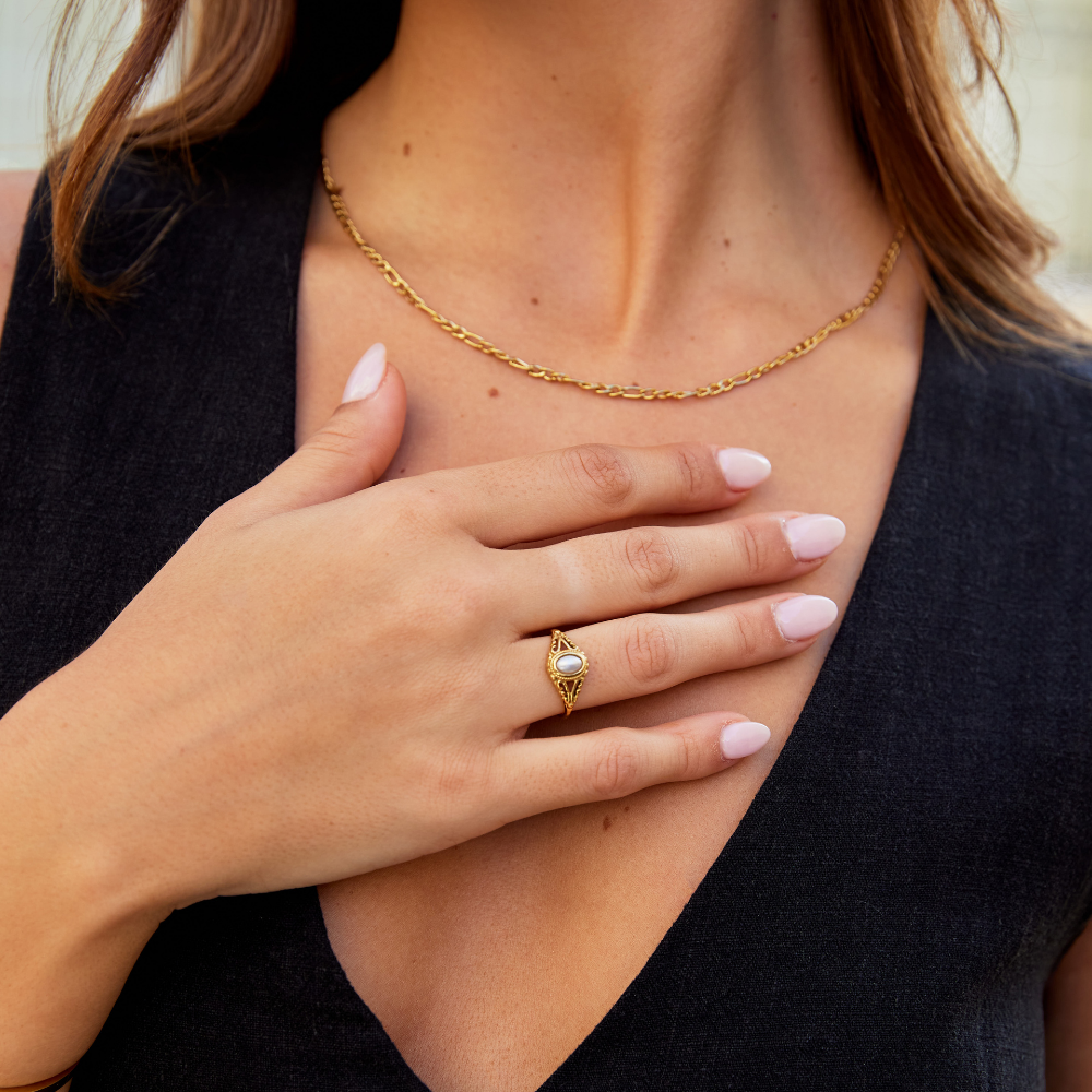 ROYAL – VINTAGE PEARL RING