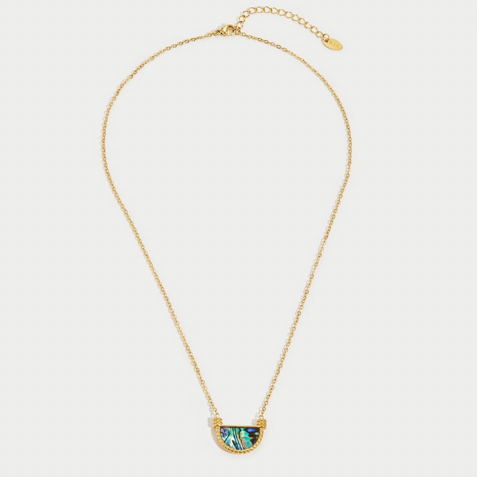 AMALFI TURQUOISE SHELL NECKLACE