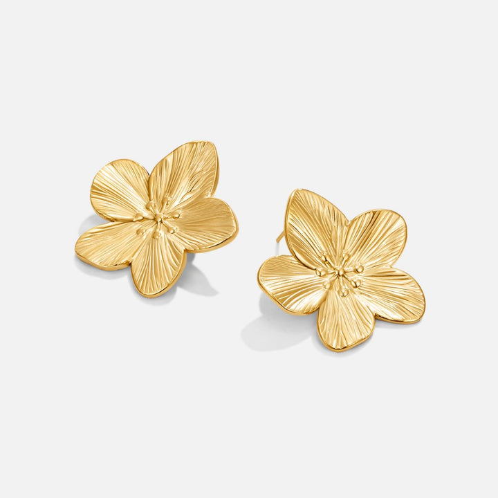 GOLD BLOSSOM EARRINGS