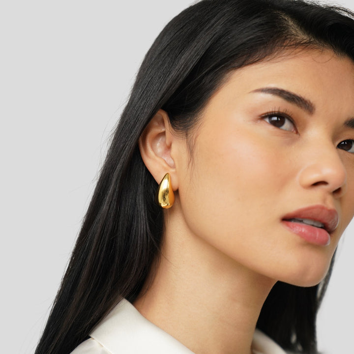 AME GOLD DROP EARRINGS