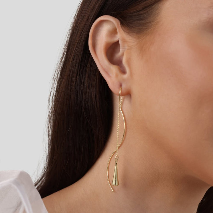 DROP TASSEL EARRINGS