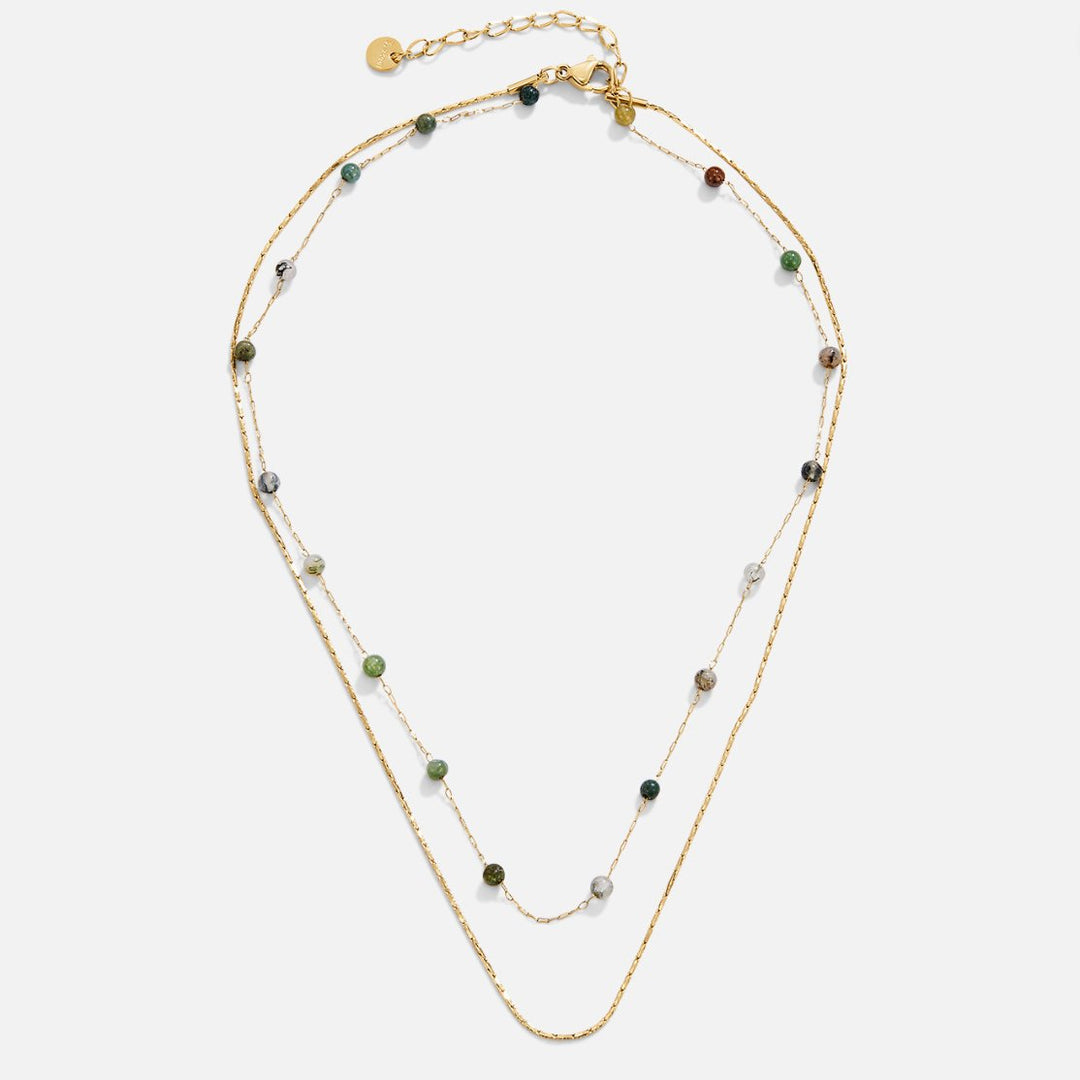 ALANA GOLD &amp; STONE LAYERED NECKLACE