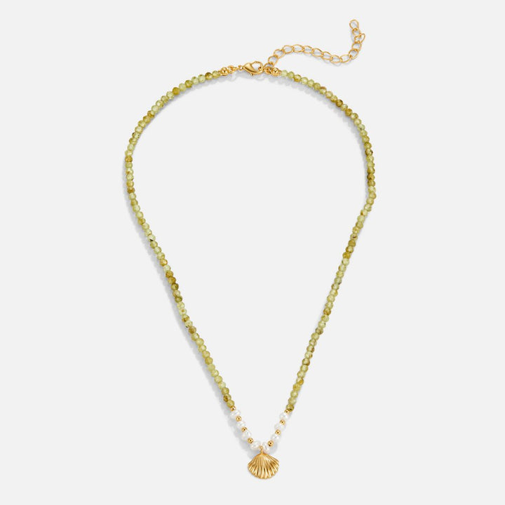 LUCA PEARL &amp; SHELL NECKLACE