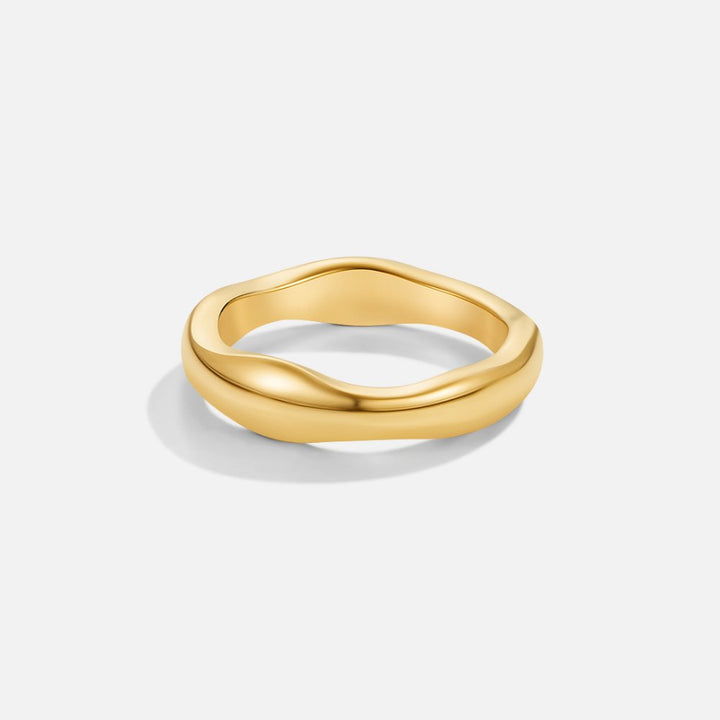 SHINE – WAVE RING SET