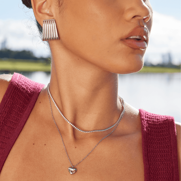 NOVA SILVER EARRINGS