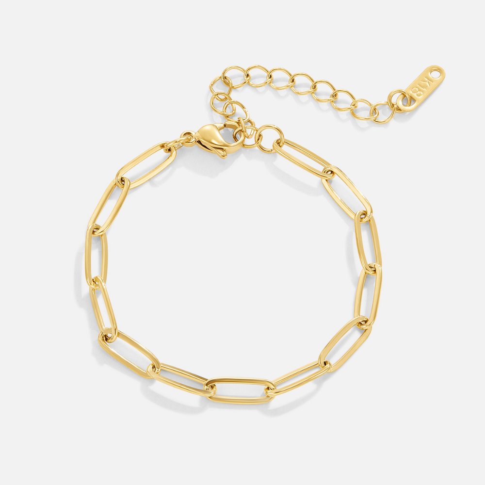 CLIP GOLD BRACELET
