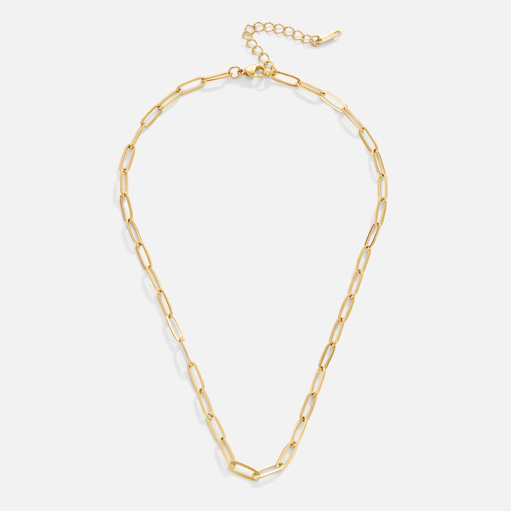 CLIP GOLD NECKLACE