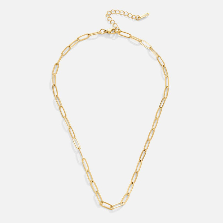 CLIP GOLD NECKLACE