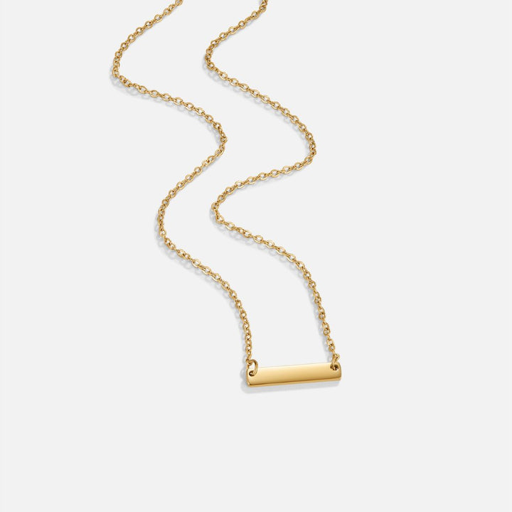 RINA GOLD BAR NECKLACE