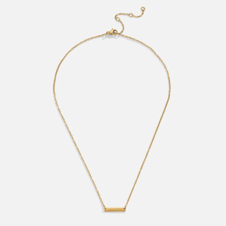 RINA GOLD BAR NECKLACE